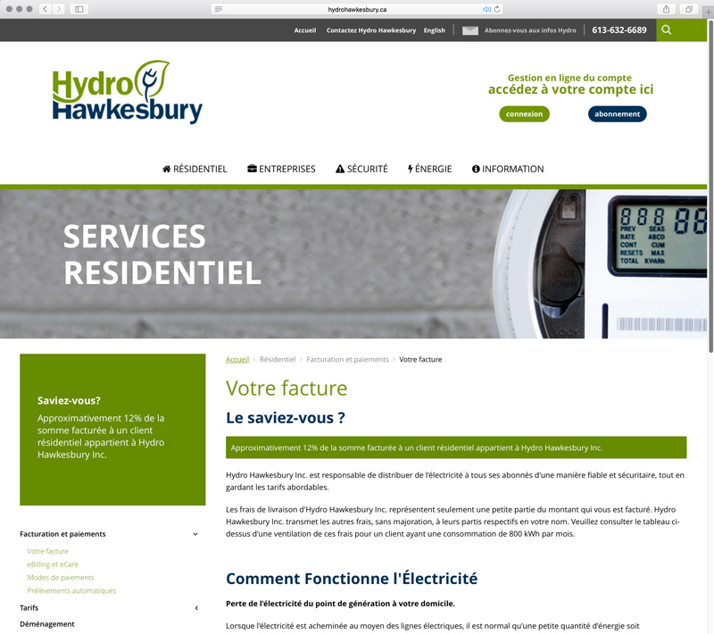 Web Hydro Hawkesbury