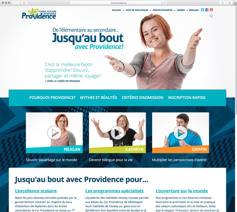 Web Mon secondaire