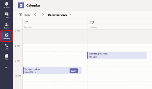 select calendar