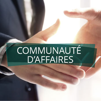 Communauté d’affaires.