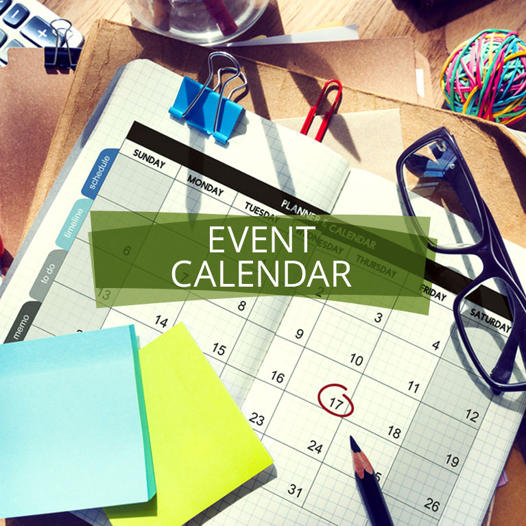 Events calendar.