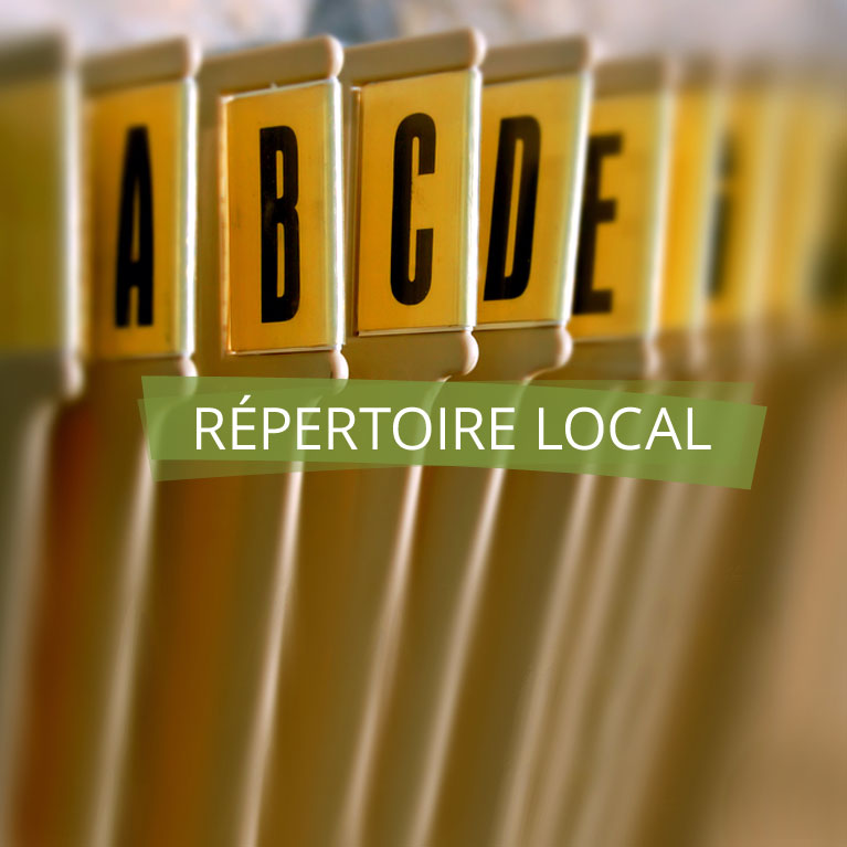 Consulter le répertoire local.
