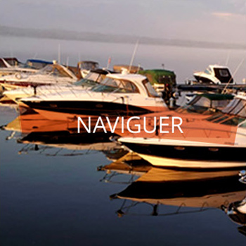 Naviguer.