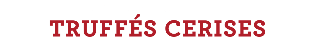 Biscuits au beurre truffés cerise